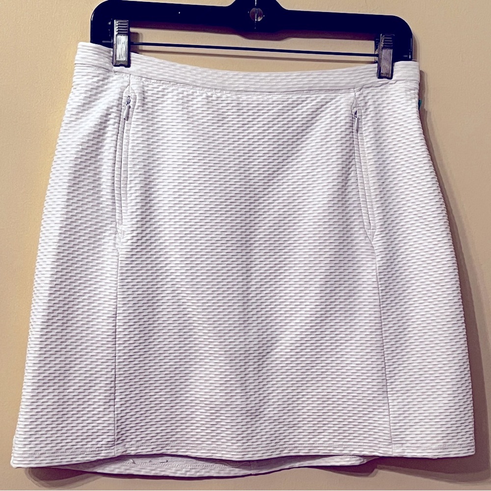 Tail Tech Vanilla White Golf Skort